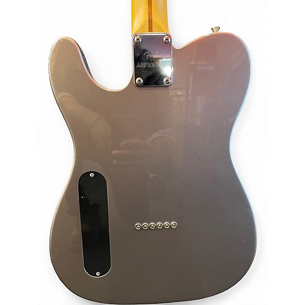 Used Fender Aerodyne Telecaster Dolphin Grey Solid Body Electric Guitar