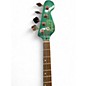 Used Squier paranormal rascal Sherwood Green Metallic Electric Bass Guitar