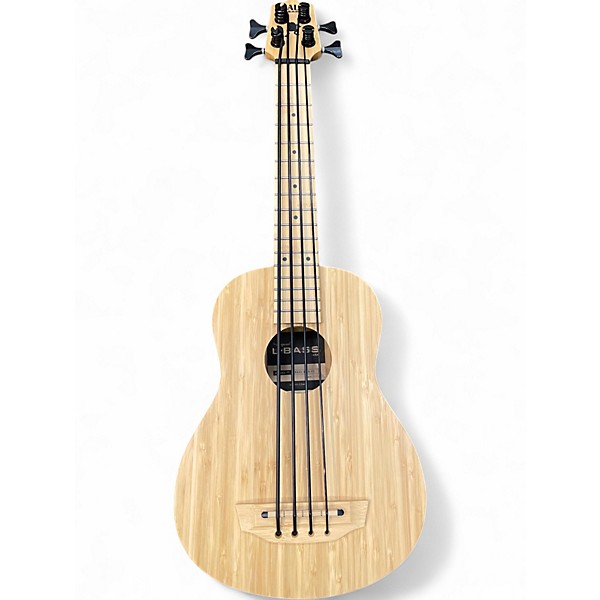 Used Kala Ubass Bass Natural BAMBOO Ukulele