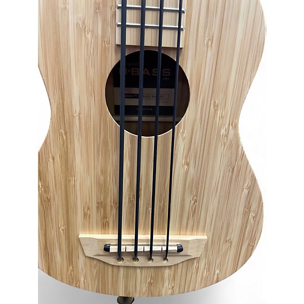 Used Kala Ubass Bass Natural BAMBOO Ukulele