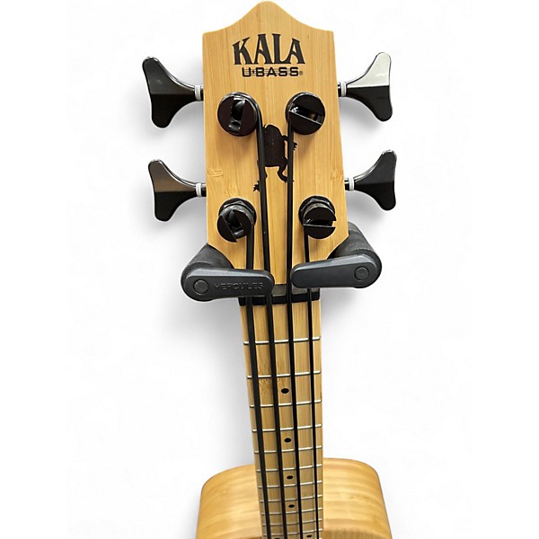 Used Kala Ubass Bass Natural BAMBOO Ukulele