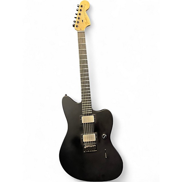 Used 2018 Fender Jim Root Signature Jazzmaster Flat Black Solid Body Electric Guitar