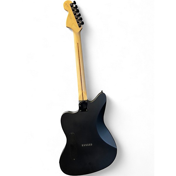 Used 2018 Fender Jim Root Signature Jazzmaster Flat Black Solid Body Electric Guitar