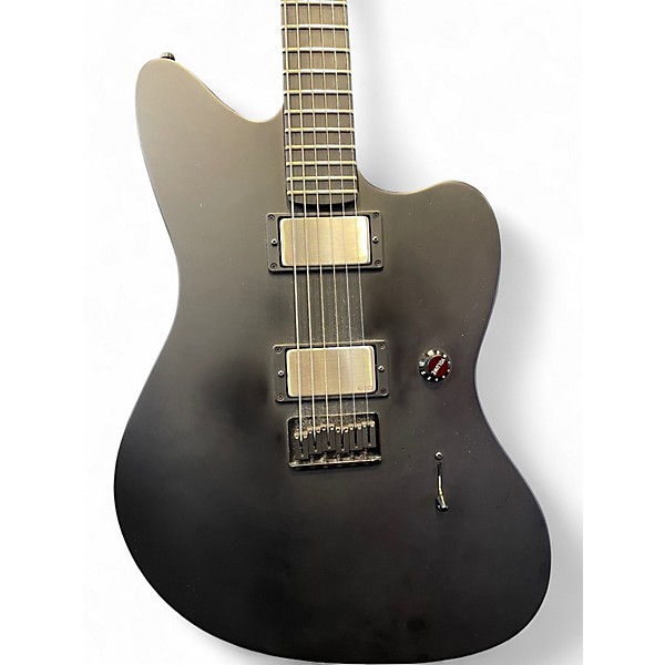 Used 2018 Fender Jim Root Signature Jazzmaster Flat Black Solid Body Electric Guitar
