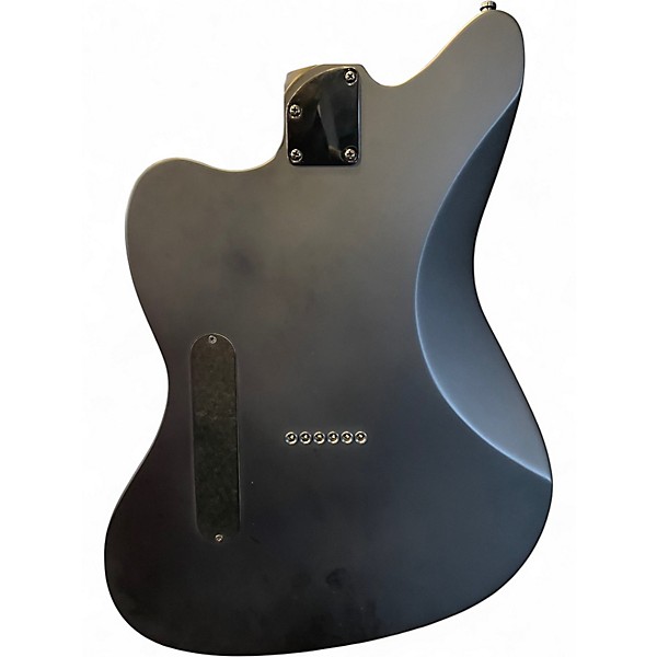 Used 2018 Fender Jim Root Signature Jazzmaster Flat Black Solid Body Electric Guitar