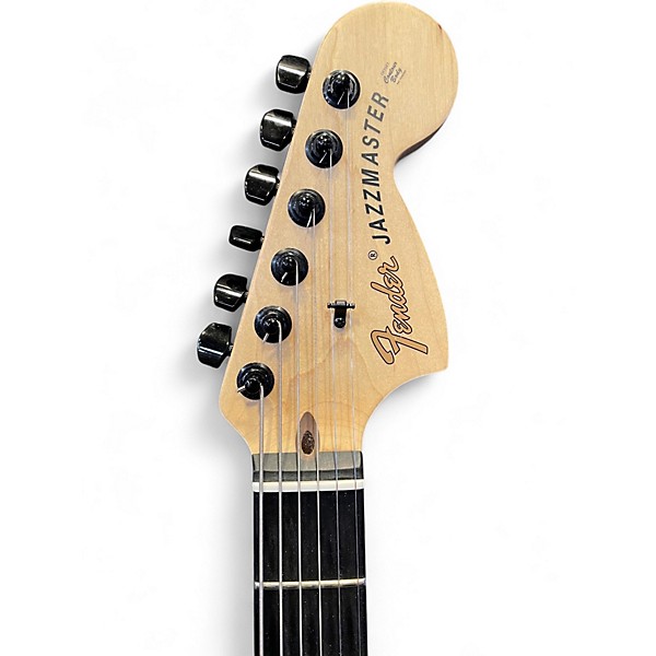 Used 2018 Fender Jim Root Signature Jazzmaster Flat Black Solid Body Electric Guitar