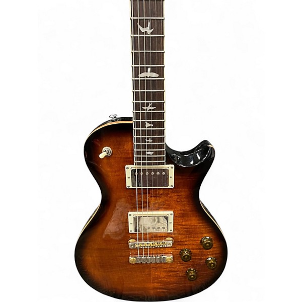 Used PRS SE Singlecut McCarty 594 ORANGE BURST Solid Body Electric Guitar