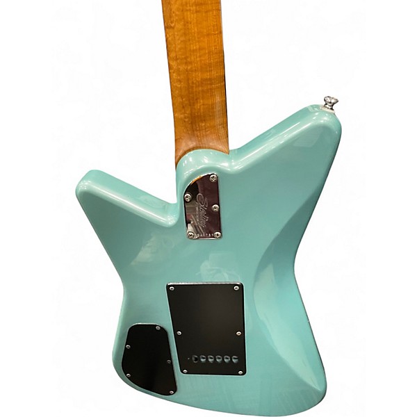 Used Sterling by Music Man MARIPOSA Daphne Blue Solid Body Electric Guitar