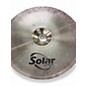 Used Solar by Sabian 18in CRASH/RIDE Cymbal
