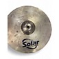 Used Solar by Sabian 14in HI HATS Cymbal
