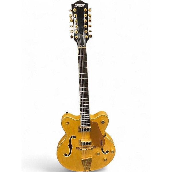 Used Gretsch Guitars G5422G-12 Amber Stain Solid Body Electric Guitar