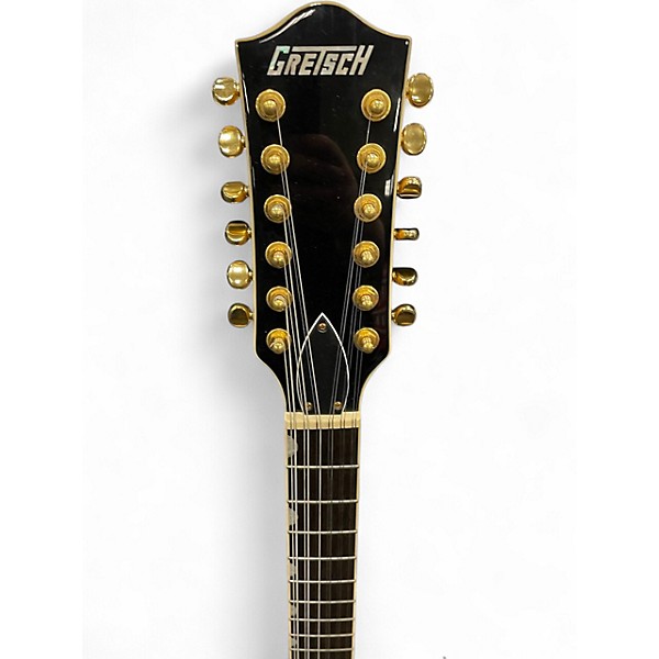 Used Gretsch Guitars G5422G-12 Amber Stain Solid Body Electric Guitar