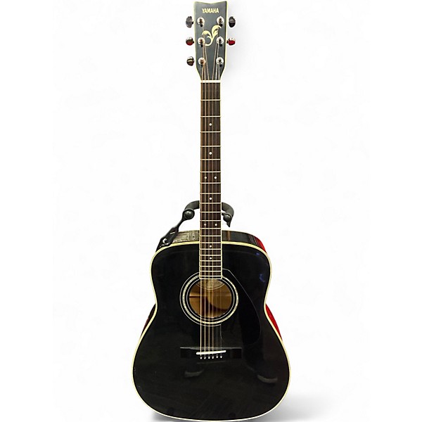 Used 1990s Yamaha FG441BL Black Acoustic Guitar