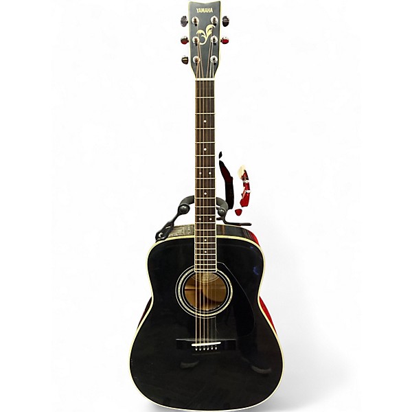 Used 1990s Yamaha FG441BL Black Acoustic Guitar