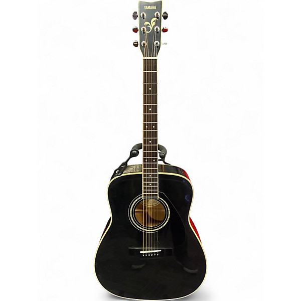 Used 1990s Yamaha FG441BL Black Acoustic Guitar