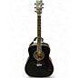 Used 1990s Yamaha FG441BL Black Acoustic Guitar