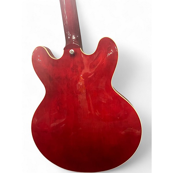 Used Gibson ES335 Cherry Hollow Body Electric Guitar