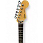 Vintage 1987 Fender Contemporary Stratocaster Black and Silver Solid Body Electric Guitar
