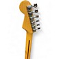 Vintage 1987 Fender Contemporary Stratocaster Black and Silver Solid Body Electric Guitar