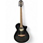 Used Ibanez AEWC400-TKS TRANSPARENT BLACK Acoustic Electric Guitar thumbnail