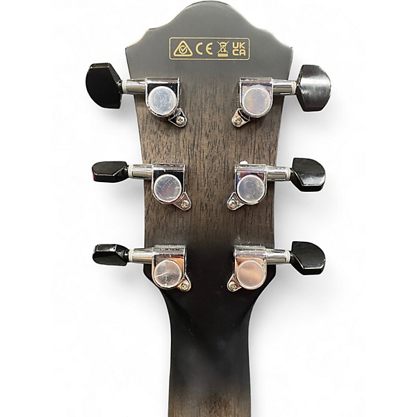 Used Ibanez AEWC400-TKS TRANSPARENT BLACK Acoustic Electric Guitar