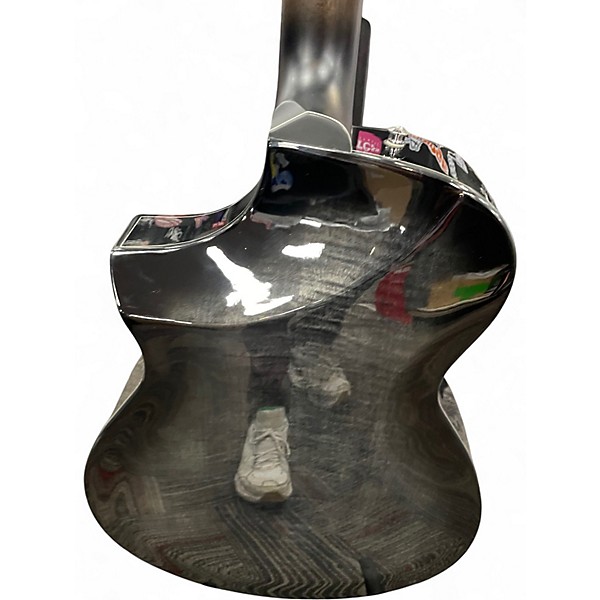 Used Ibanez AEWC400-TKS TRANSPARENT BLACK Acoustic Electric Guitar
