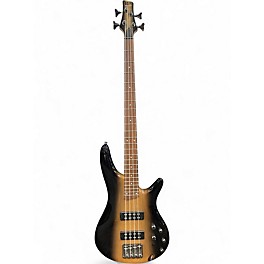 Used Ibanez SR370 2 Color Sunburst Electric Bass Guitar