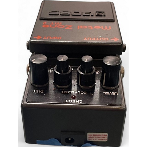 Used BOSS MT2 Metal Zone Distortion Effect Pedal