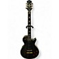 Used 2008 Epiphone Les Paul Black Beauty 3 Black Solid Body Electric Guitar thumbnail