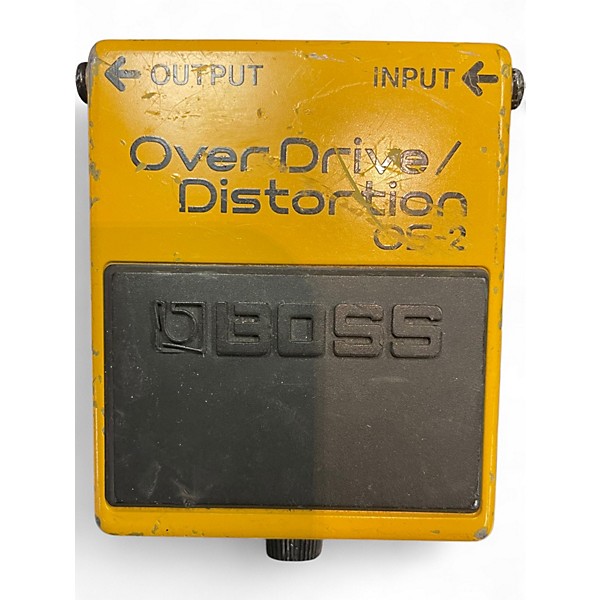 Used BOSS OS2 Overdrive Distortion Effect Pedal