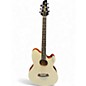 Used Ibanez TCY10E Talman White Acoustic Electric Guitar thumbnail