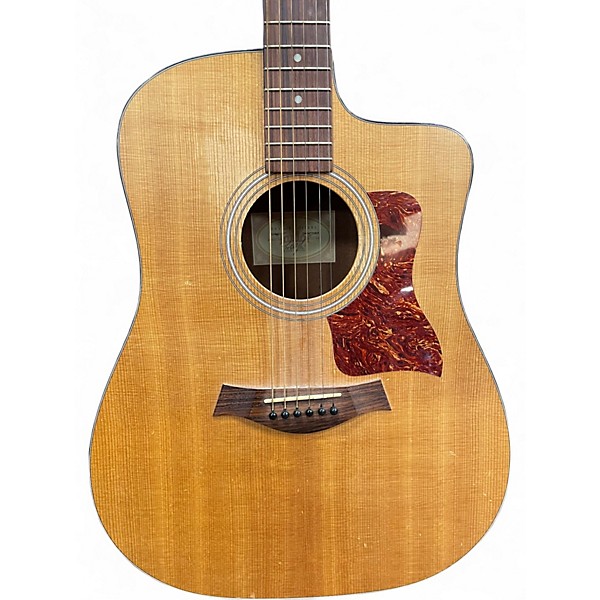 Used Taylor 110CE Natural Acoustic Electric Guitar