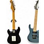 Used Grassroots Strat Black Solid Body Electric Guitar