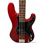 Used Squier Affinity Precision Bass Candy Apple Red Electric Bass Guitar