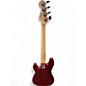 Used Squier Affinity Precision Bass Candy Apple Red Electric Bass Guitar