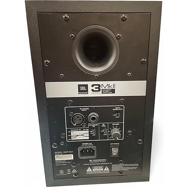 Used JBL 306P MKII PAIR Powered Monitor