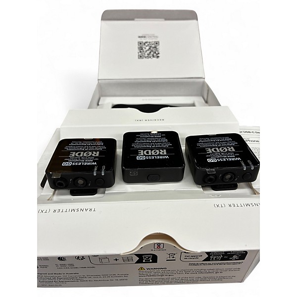 Used RODE WIRELESS GO COMPACT WIRELESS MICROPHONE Wireless System