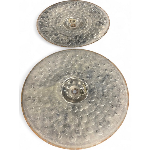 Used Zildjian 14in ZXT Titanium Rock Hi Hat Pair Cymbal