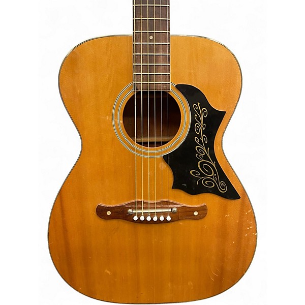 Used Harmony H180 Natural Acoustic Guitar
