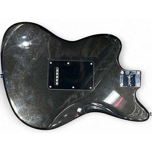 Used 2024 Squier Affinity Jazzmaster Metallic Black Solid Body Electric Guitar