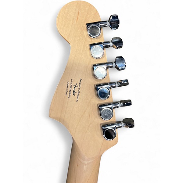 Used 2024 Squier Affinity Jazzmaster Metallic Black Solid Body Electric Guitar