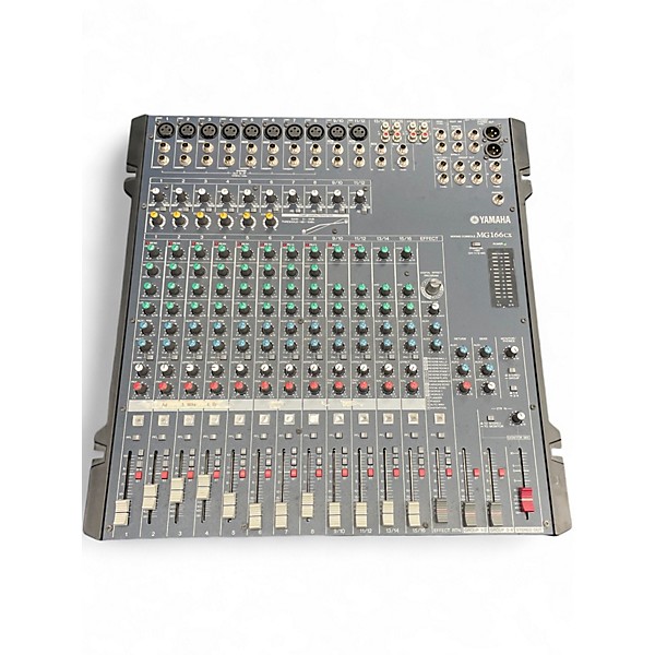 Used Yamaha MG166CX Unpowered Mixer