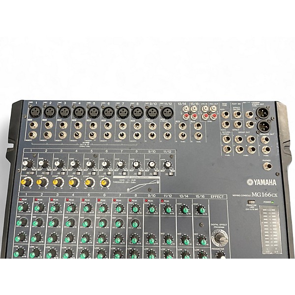 Used Yamaha MG166CX Unpowered Mixer