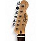 Used Squier Paranormal Baritone Cabronita Telecaster Black and White Solid Body Electric Guitar