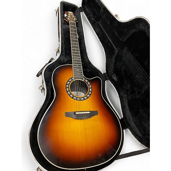 Used Ovation 1867 Legend Tobacco Burst Acoustic Electric Guitar
