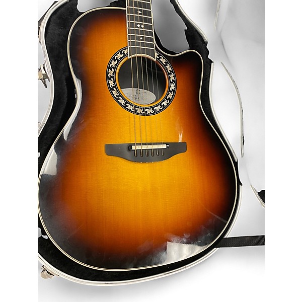Used Ovation 1867 Legend Tobacco Burst Acoustic Electric Guitar