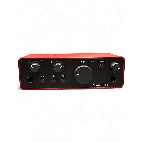 Used Focusrite Scarlett Solo Audio Interface