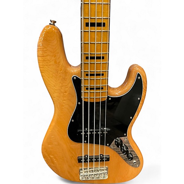 Used Squier Classic Vibe 70s Jazz Bass Natural Electric Bass Guitar