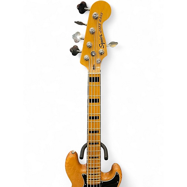 Used Squier Classic Vibe 70s Jazz Bass Natural Electric Bass Guitar