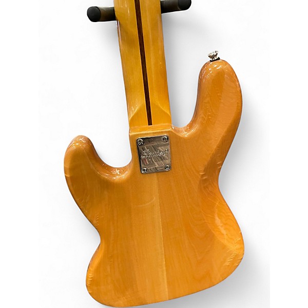 Used Squier Classic Vibe 70s Jazz Bass Natural Electric Bass Guitar
